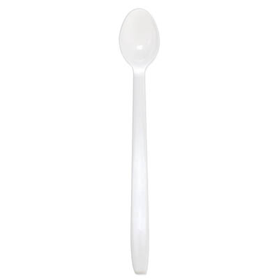 CUTLERY SODA SPOON HVY WHT